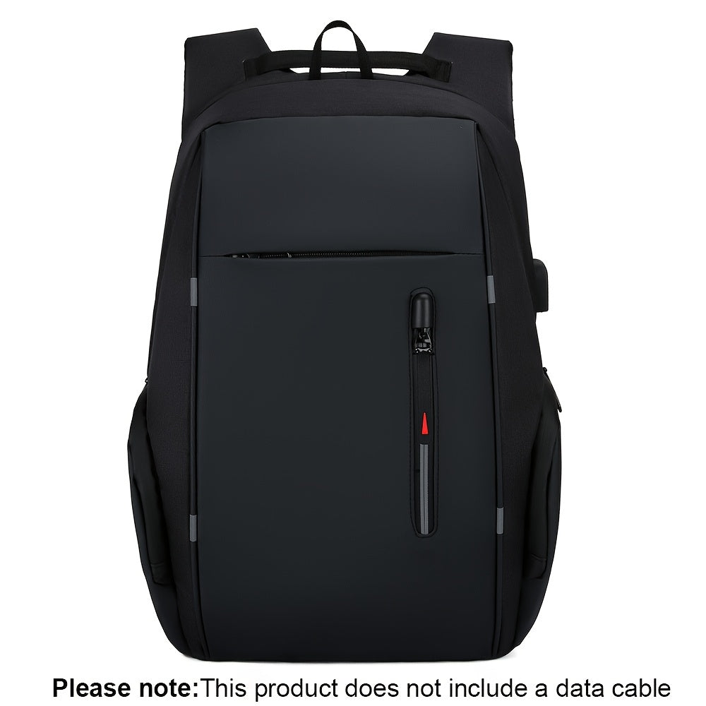 Mochila Antirobo Portátil USB Impermeable para Viajes y Trabajo