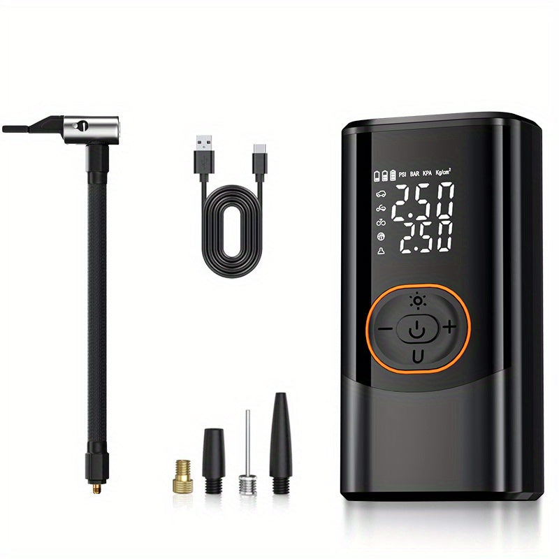 INFLADOR AUTOMÁTICO DE NEUMÁTICOS/ BALONES/COLCHONETAS...CON ILUMINACION LED