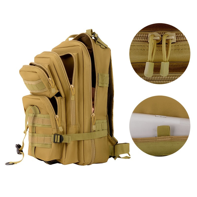 Mochila Táctica Senderismo 40L Impermeable Militar MOLLE