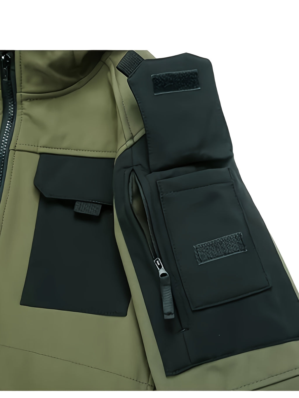 CHAQUETA TACTICA CON CAPUCHA