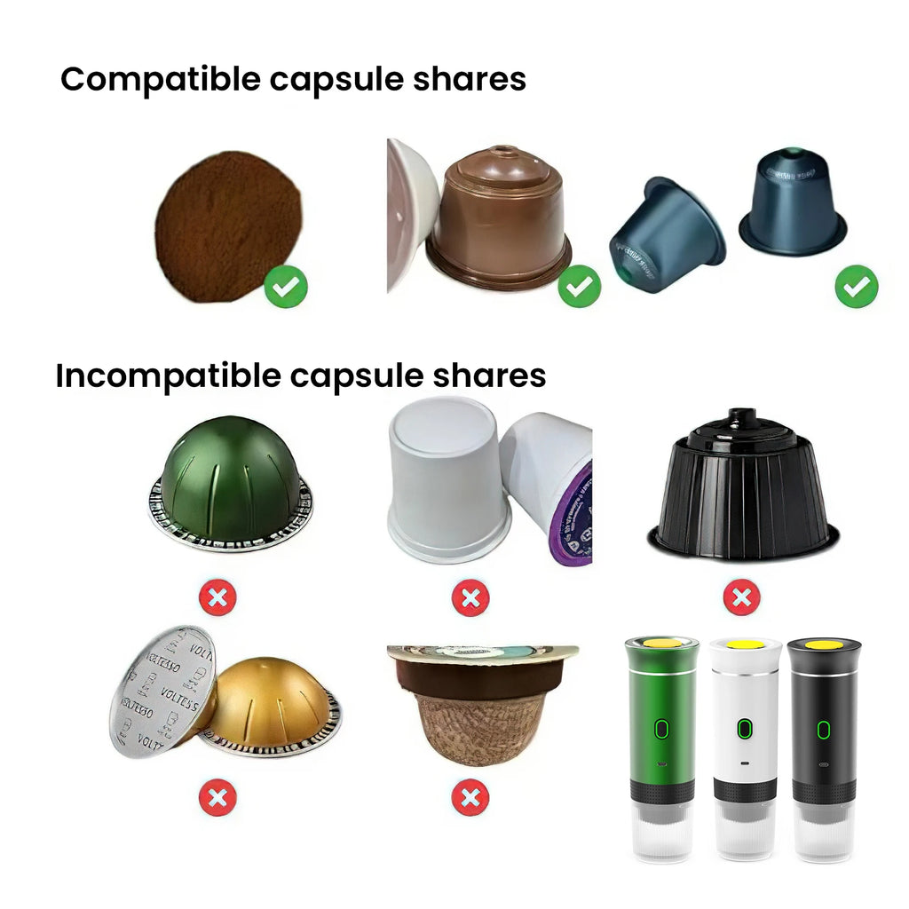 CAFETERA EXPRESO PORTÁTIL CARGA USB