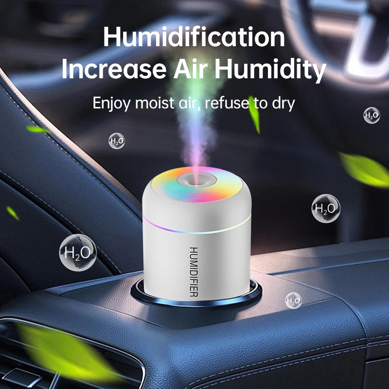 HUMIFICADOR USB PARA COCHE/HOGAR
