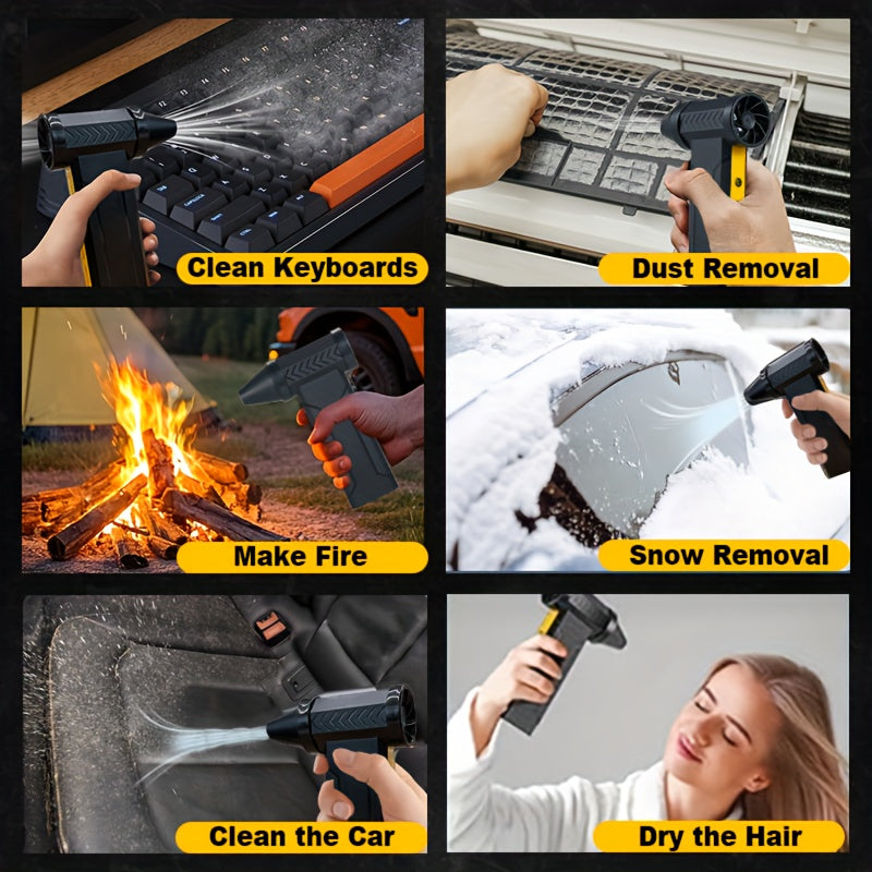 SOPLADOR PORTÁTIL DE BATERIA RECARGABLE