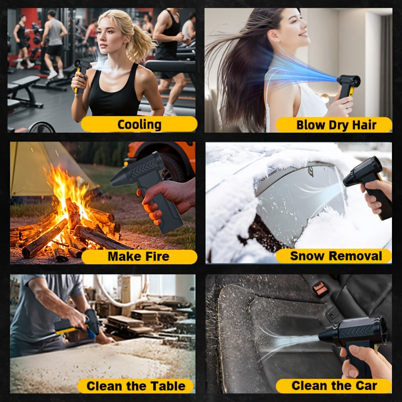 SOPLADOR PORTÁTIL DE BATERIA RECARGABLE