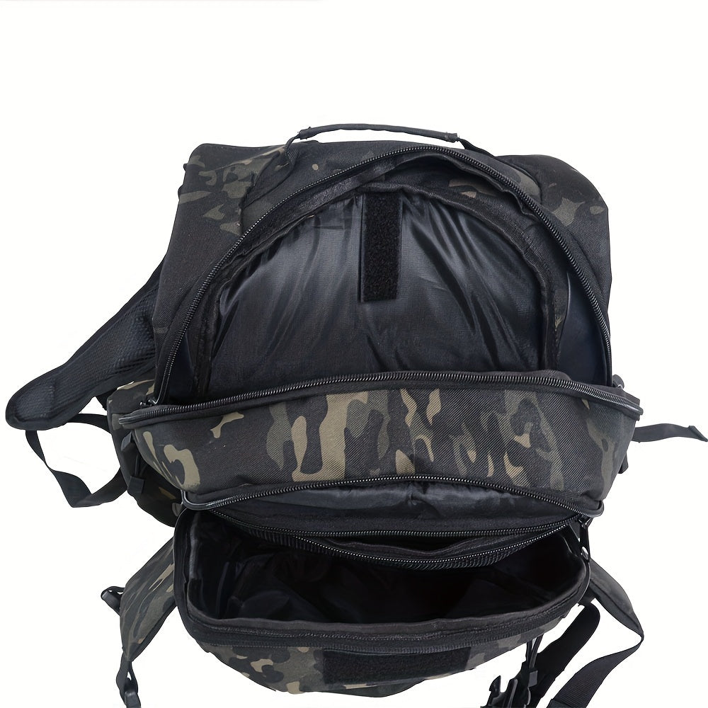 Mochila Táctica Militar 45L Camuflaje MOLLE Multifuncional