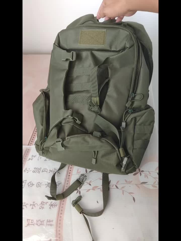 Mochila Táctica Militar 45L Camuflaje MOLLE Multifuncional
