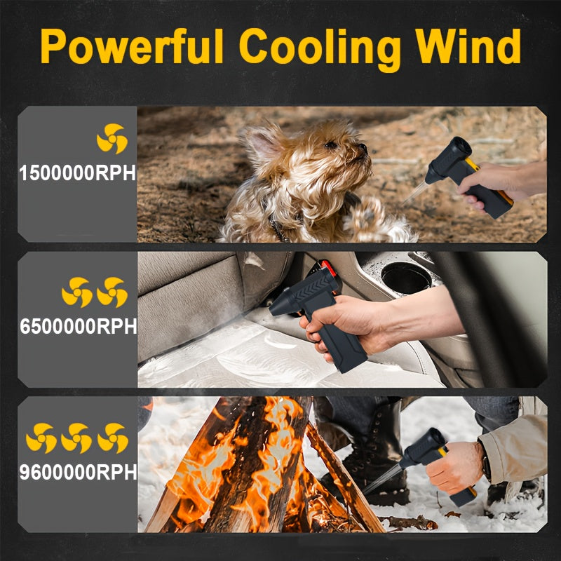 SOPLADOR PORTÁTIL DE BATERIA RECARGABLE